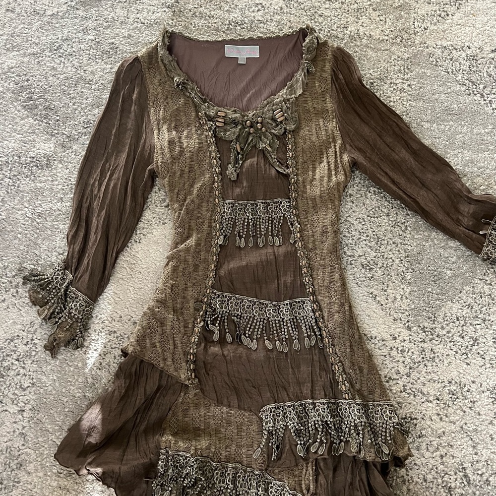 Brown Dress